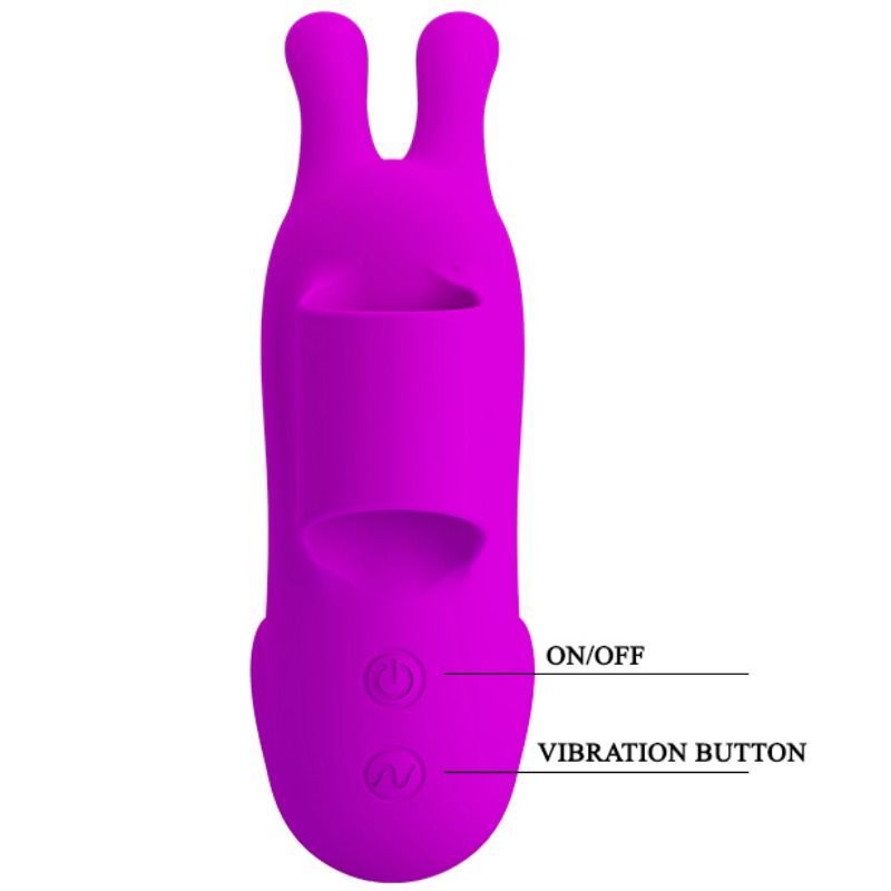 Pretty Love Smart Bunny Fingervibrator pink
