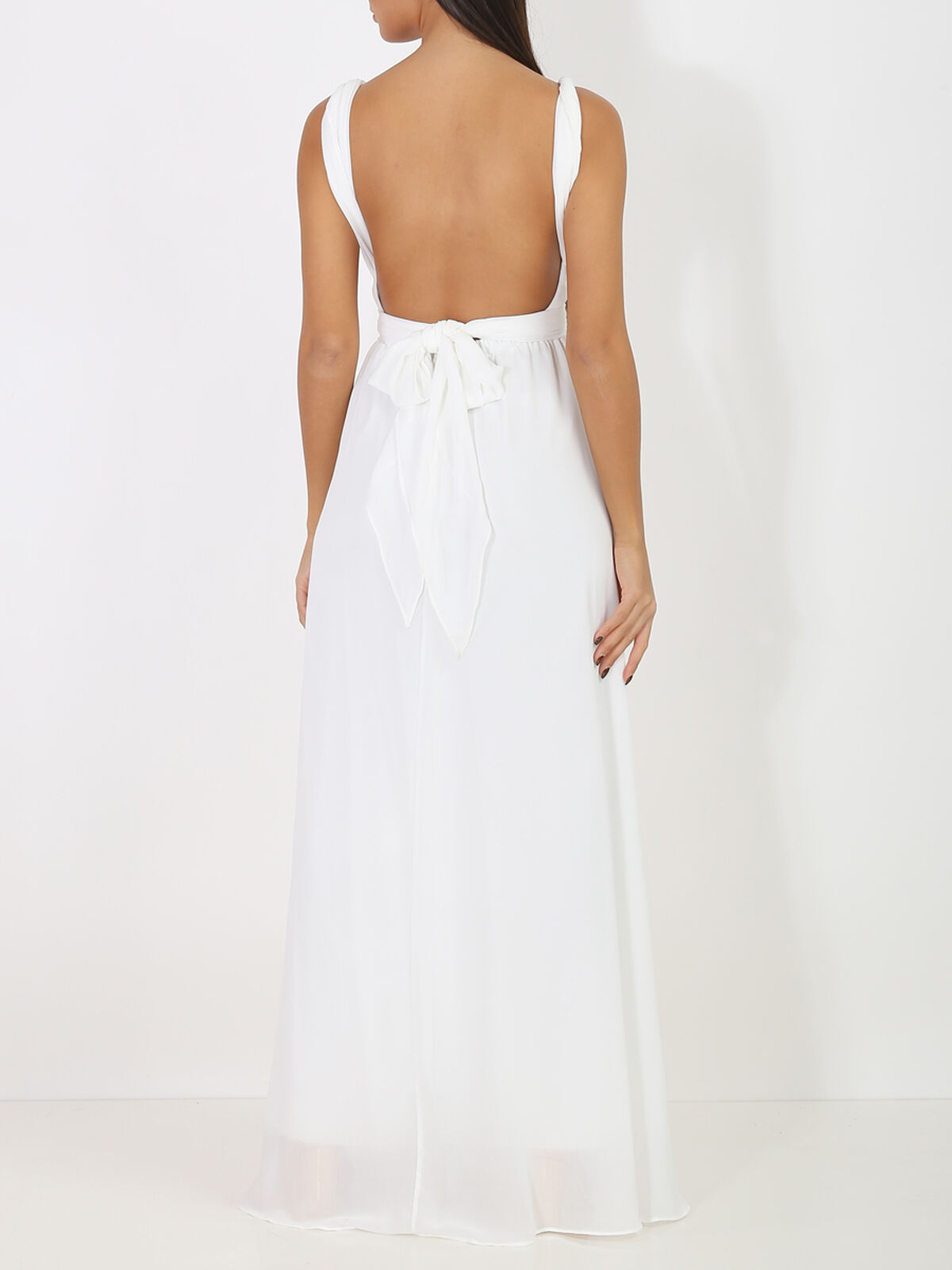 Robe de soirée différents portés- Blanc