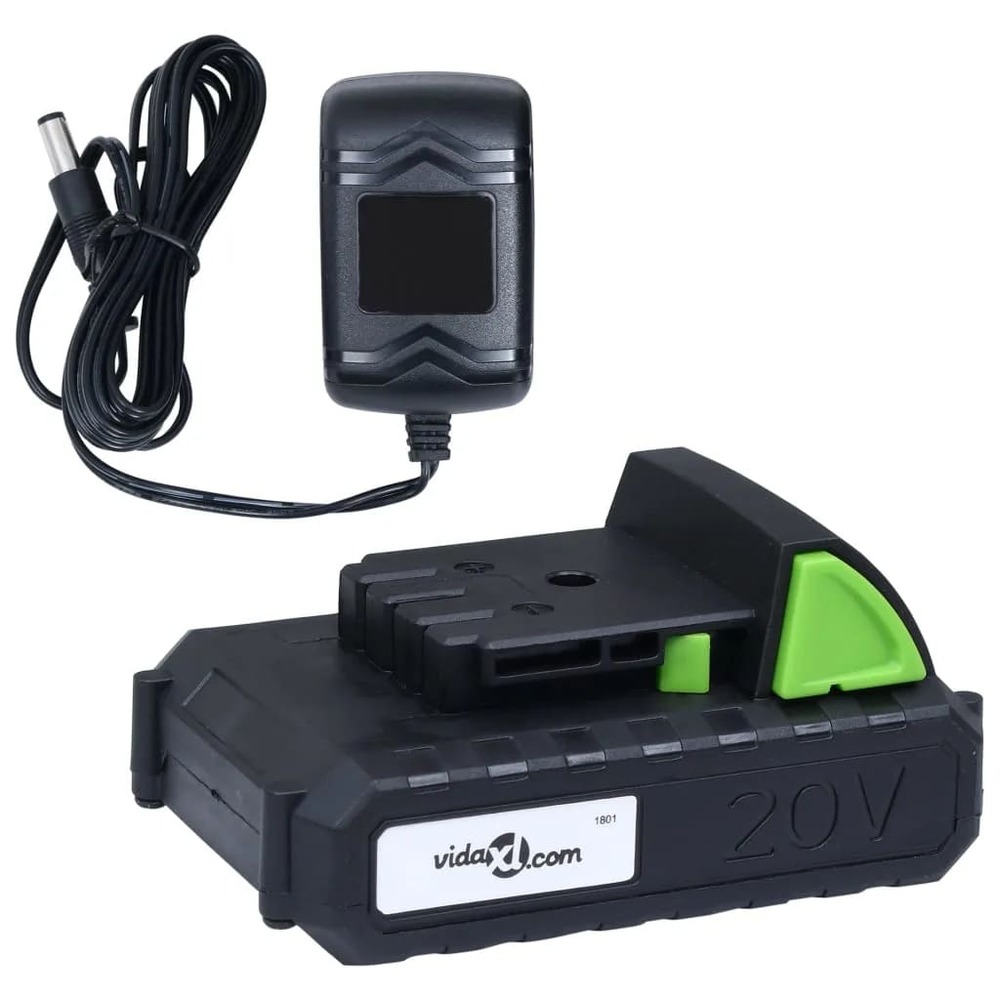 Scie à perche sans fil avec bloc-piles 20v 1500 mah li-ion