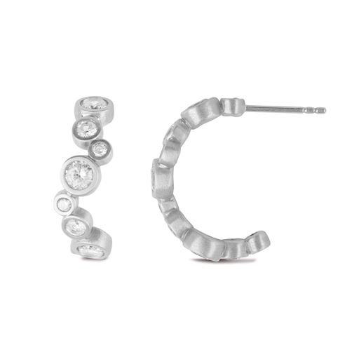 byBiehl Stardust Hoops, Sølv