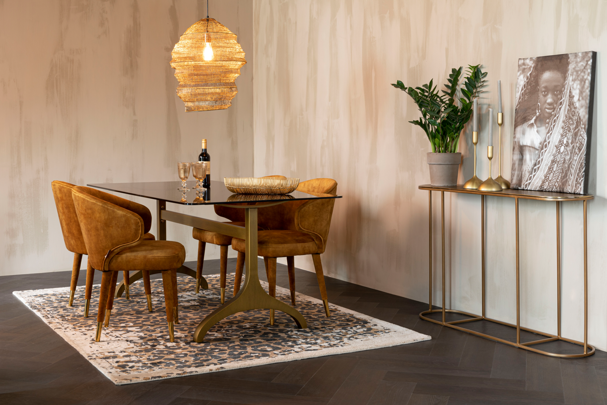 Dutchbone eettafel Sansa 180x90 Dutchbone Sansa Tafel 180x90