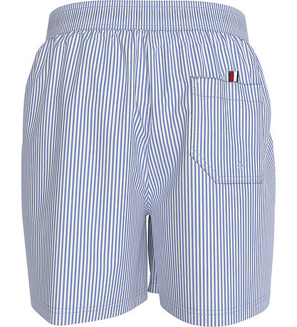 Tommy Hilfiger Badeshorts - Ithaka White Sweet Blue Stripe
