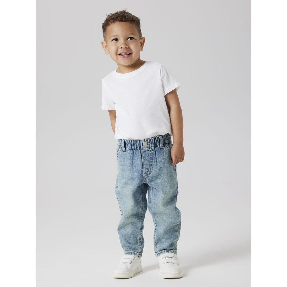Køb Name It Light Blue Denim Nmmben Tap Jeans Carp 8940-Bc Noos
