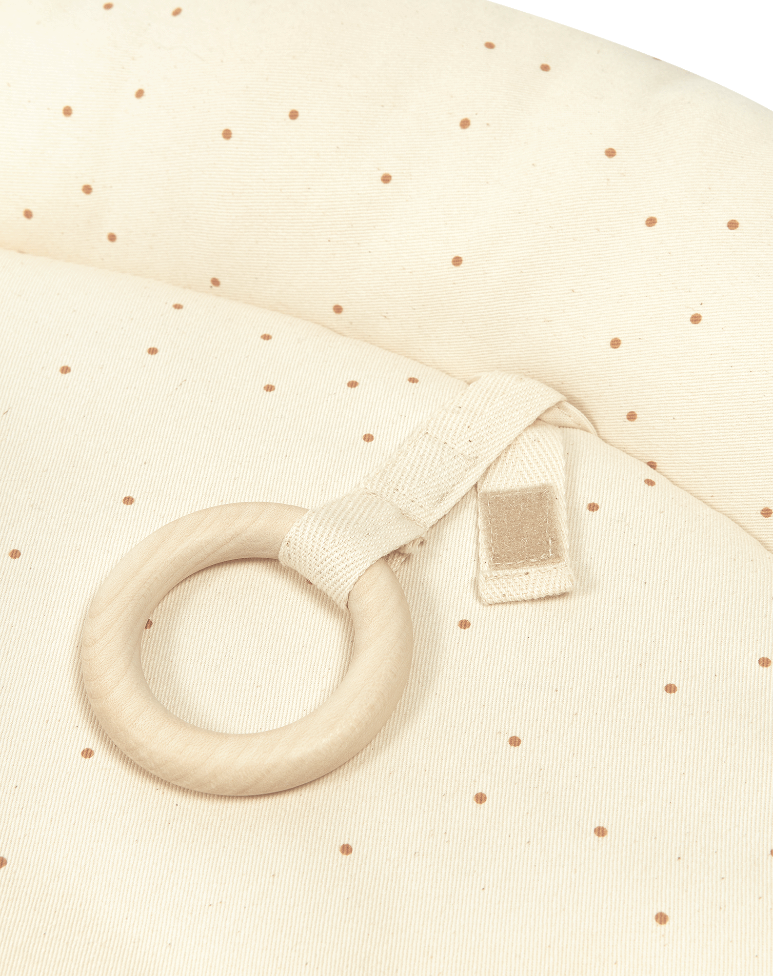 Tapis d'eveil sensoriel playground rond | Beige