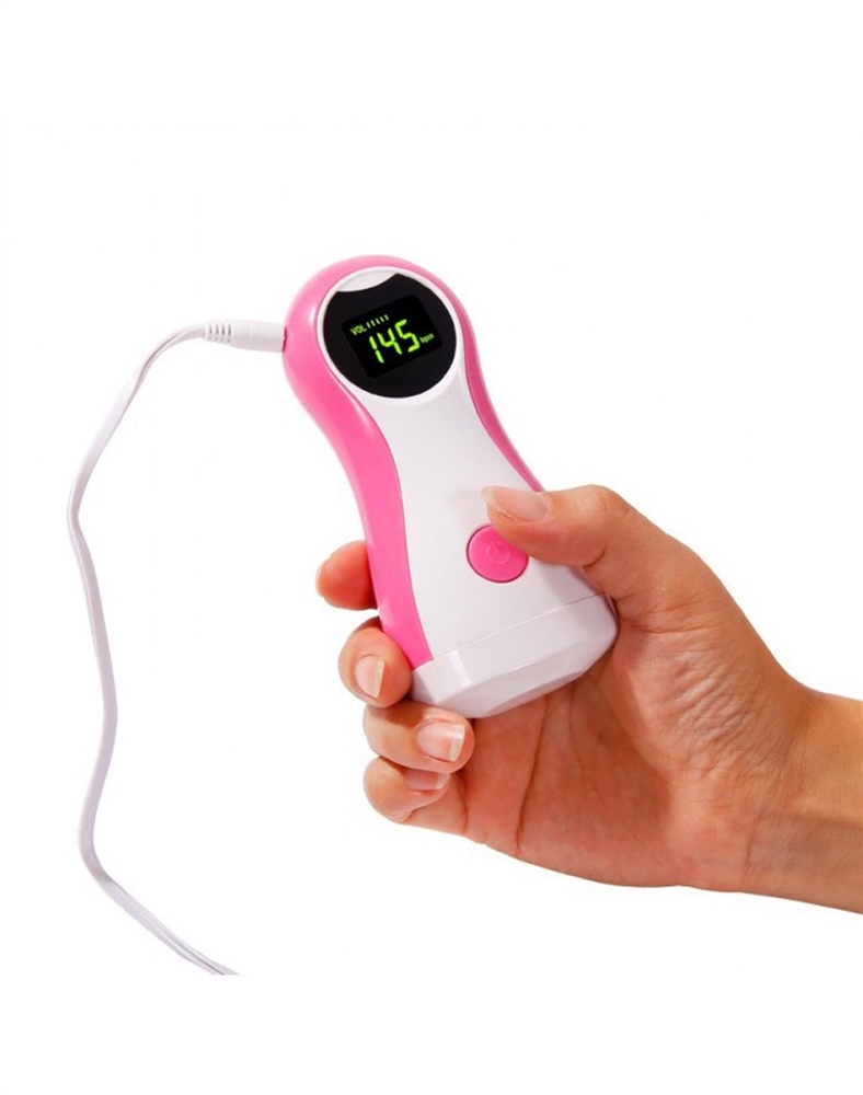 BABYSOUNDS Fetal Doppler mit LED-Digitalanzeige Herzschlag Baby mit Kopfhörer 1 Stk