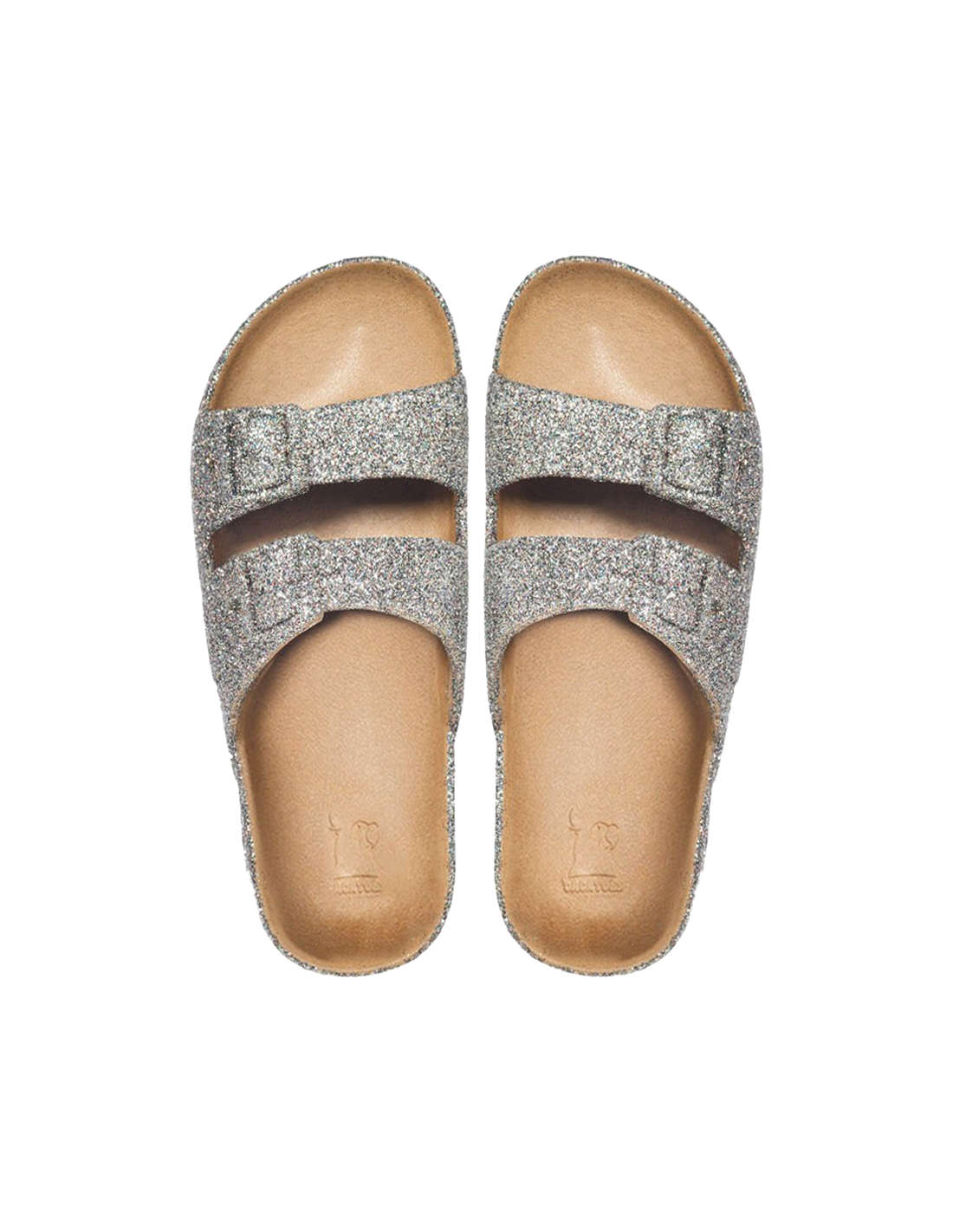 cacatoes Claquettes Femme Trancoso Women Camel Multico