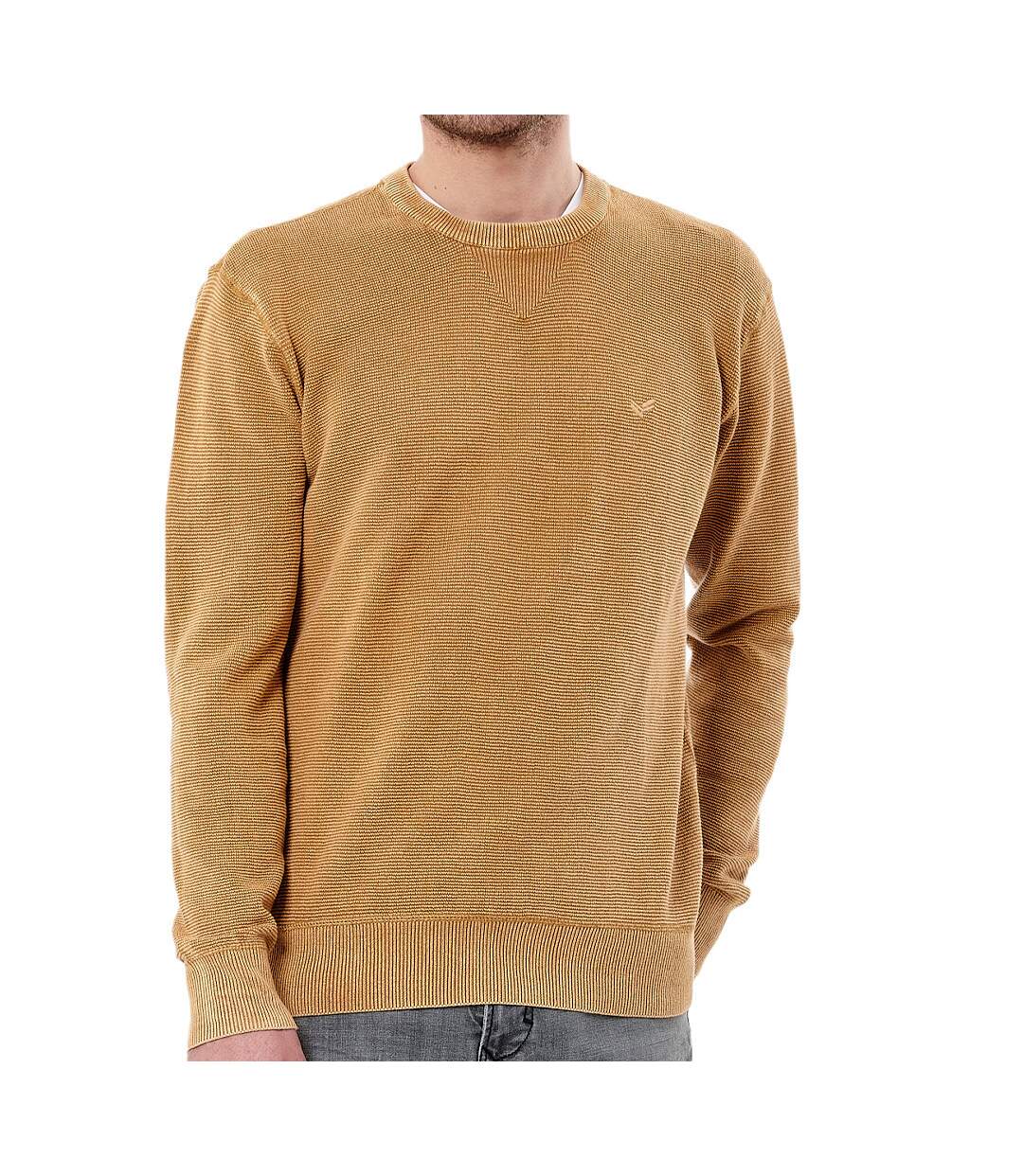 Pull Moutarde Homme Kaporal 52