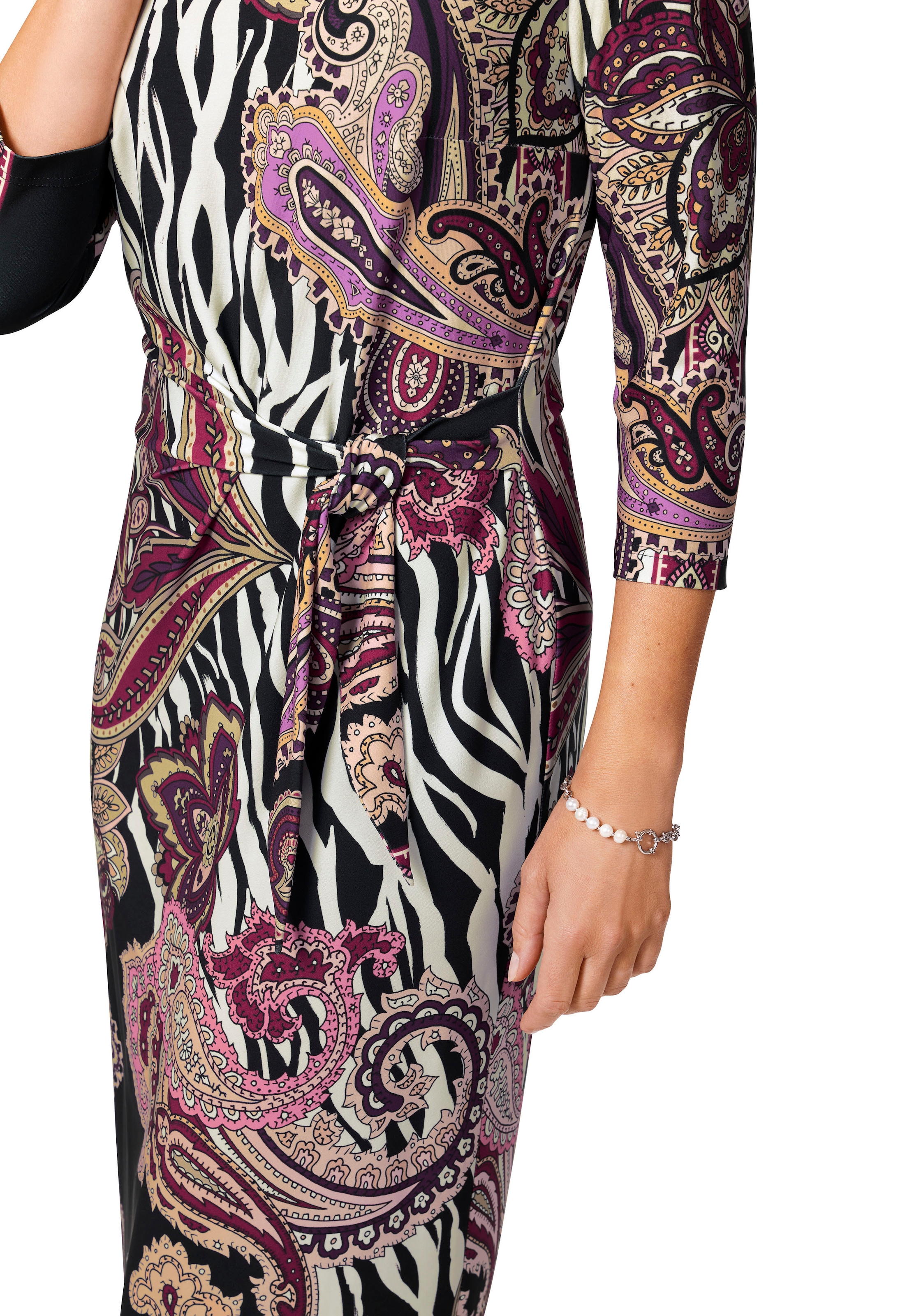 select! By Hermann Lange Wickelkleid mit Musterung