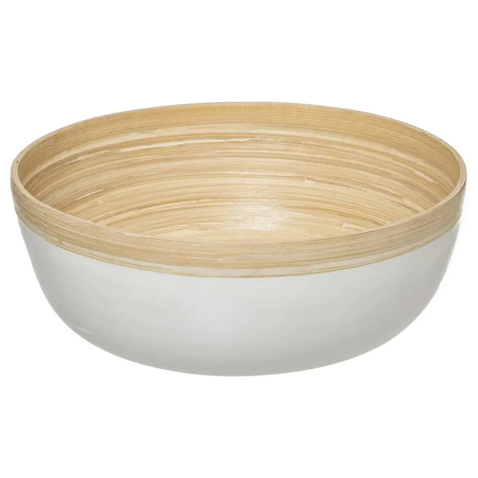 Secret de Gourmet Slakom-voedsel serveerschaal - bamboe