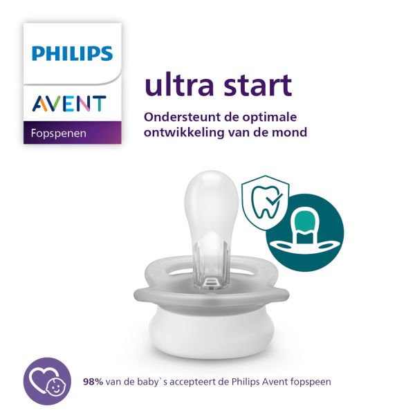 Philips Avent Ultra Start Fopspeen 0-2 Mnd - Daytime