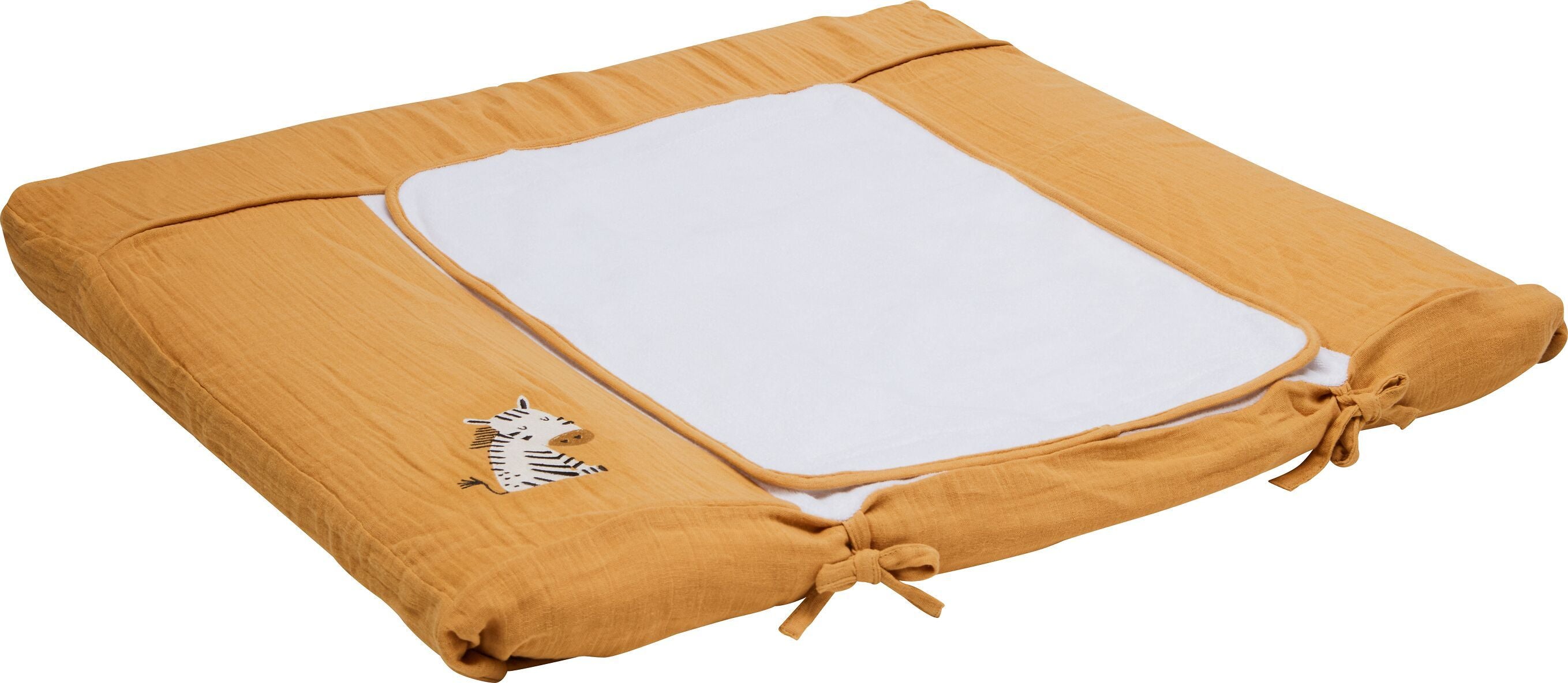LEYA Baby Wickelmattenbezug 70x75cm - Gelb / B: 75.0 cm x T: 70.0 cm x H: 8.0 cm