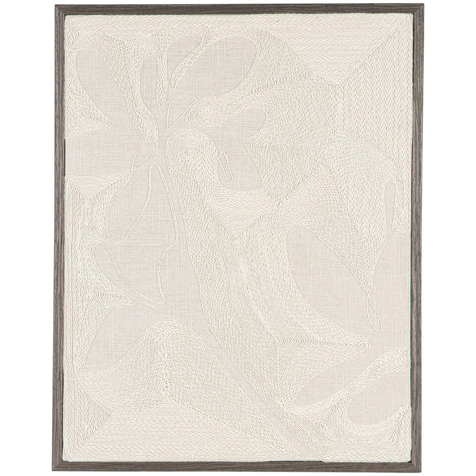 Wanddecoratie Aspet Off-White