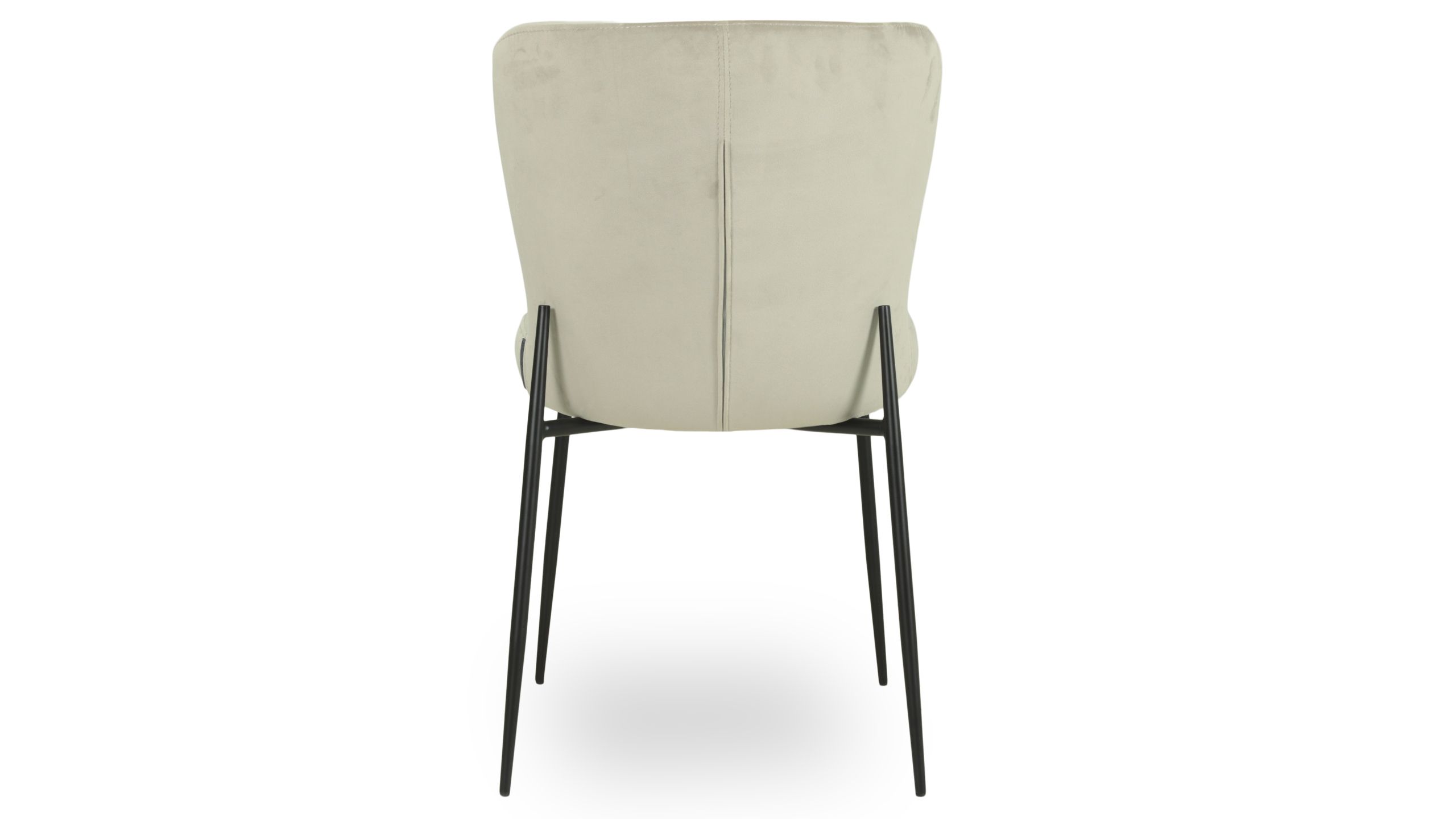 Eetkamerstoel 210833 Khaki Velvet FR Darby B49 x D64 x H85 cm