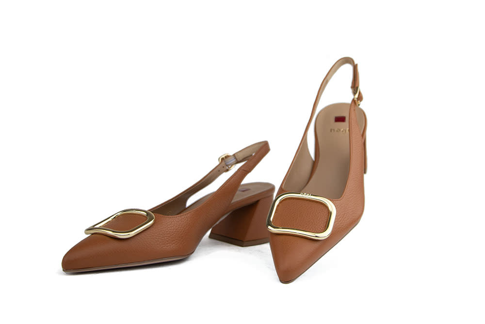 Hogl Slingback Pump Cognac Graincalf
