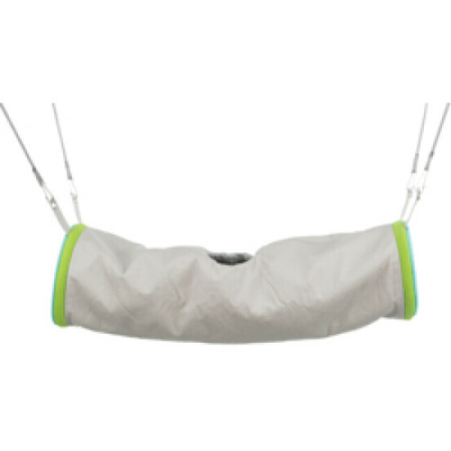 Tunnel douillet en nylon marron pour furets Trixie