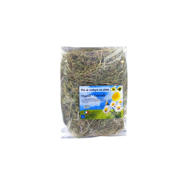 Foin de montagne aux plantes