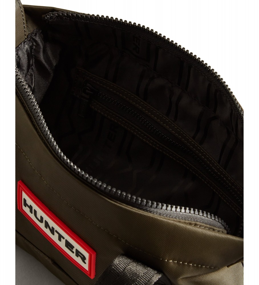 Bolsa tote mini Hunter em nylon, verde