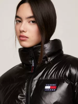 Jaqueta puffer cropped Alaska