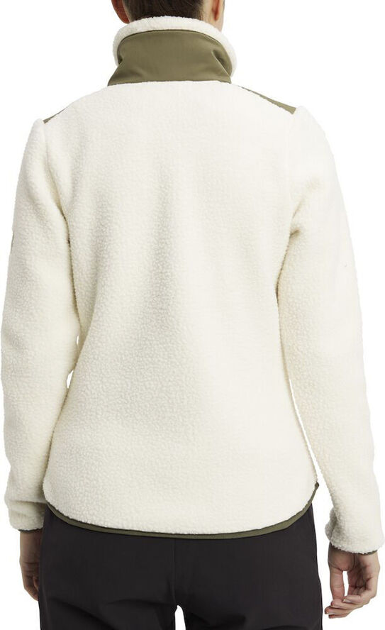 MCKINLEY Malla Knit fleecejakke Hvid