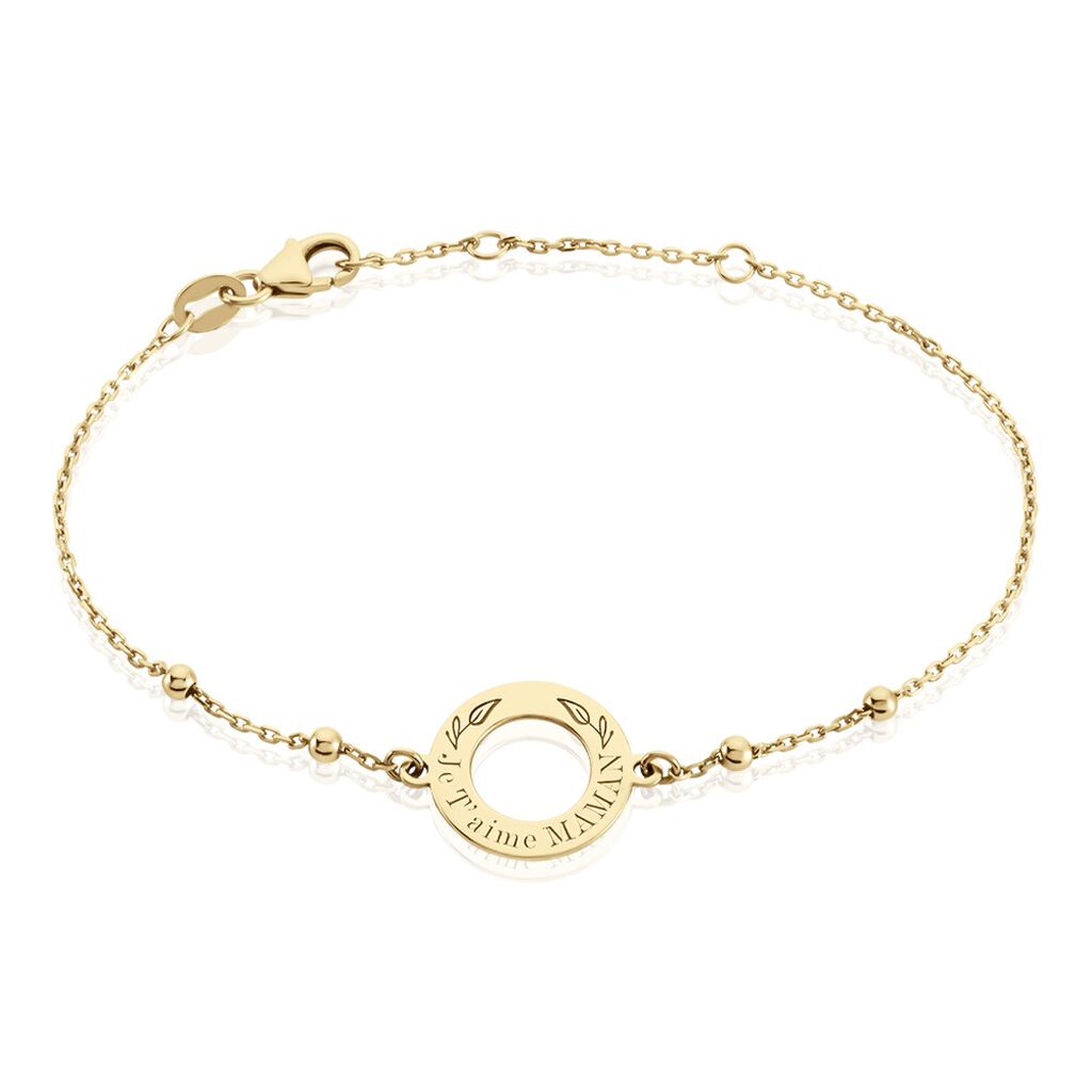 Bracelet Savas Plaqué Or Jaune