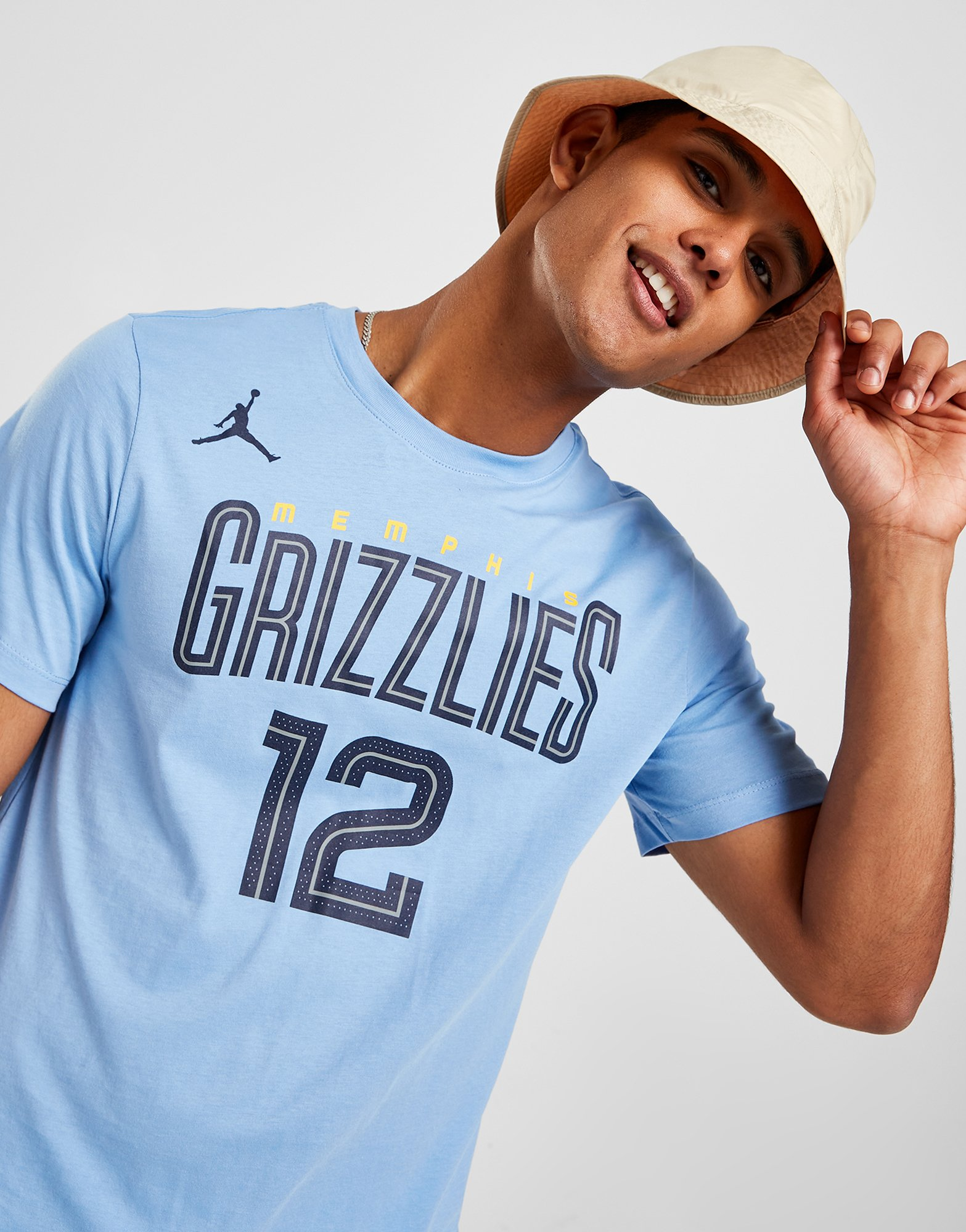 Jordan T-shirt NBA Memphis Grizzlies Morant #12 Statement Homme