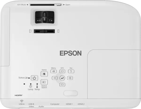Epson EB-FH06 - 3LCD-projektor - bærbar - 3500 lumen (hvid) - 3500 lumen (farve) - Full HD (1920 x 1080) - 16:9 - 1080p