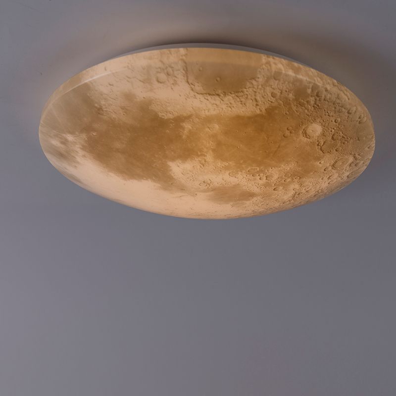 Plafondlamp wit incl. LED en dimmer met afstandsbediening - Mane