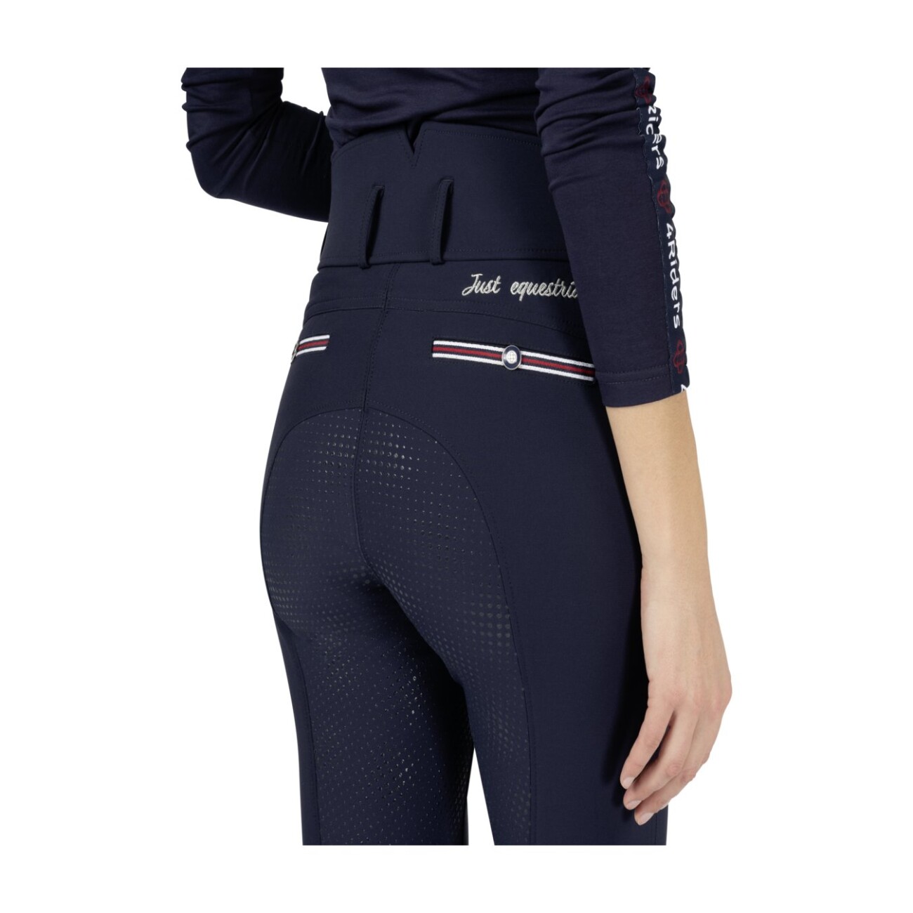 4Riders Reithose Lexington Comfort Full Grip navy 36 - EU