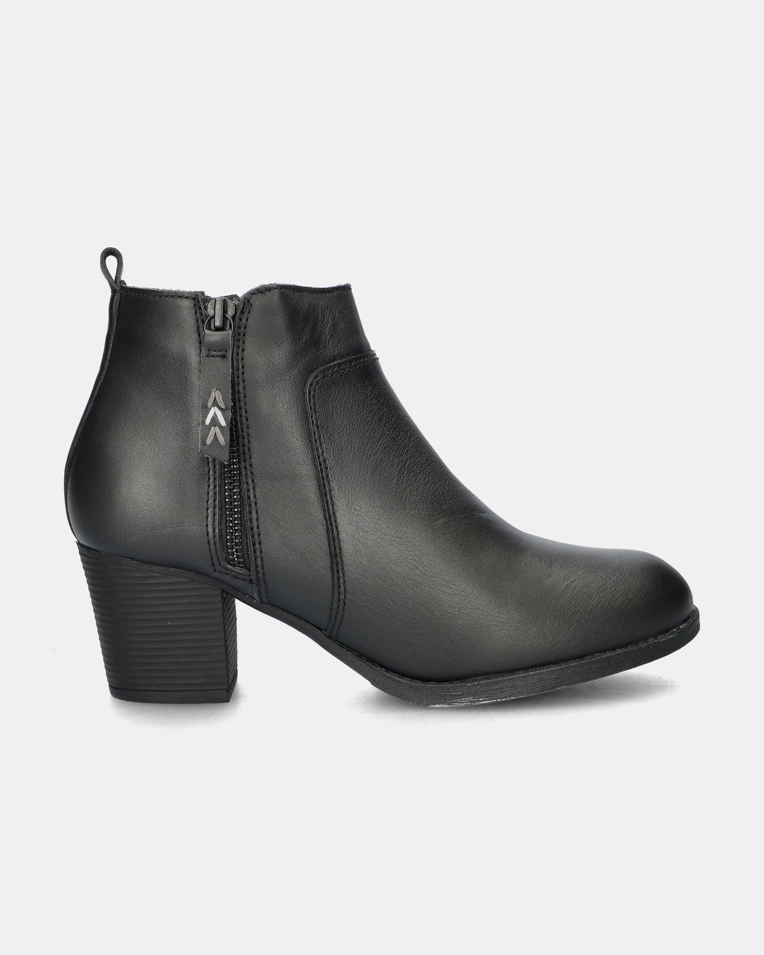 Skechers Taxi Enkellaarsjes  - zwart