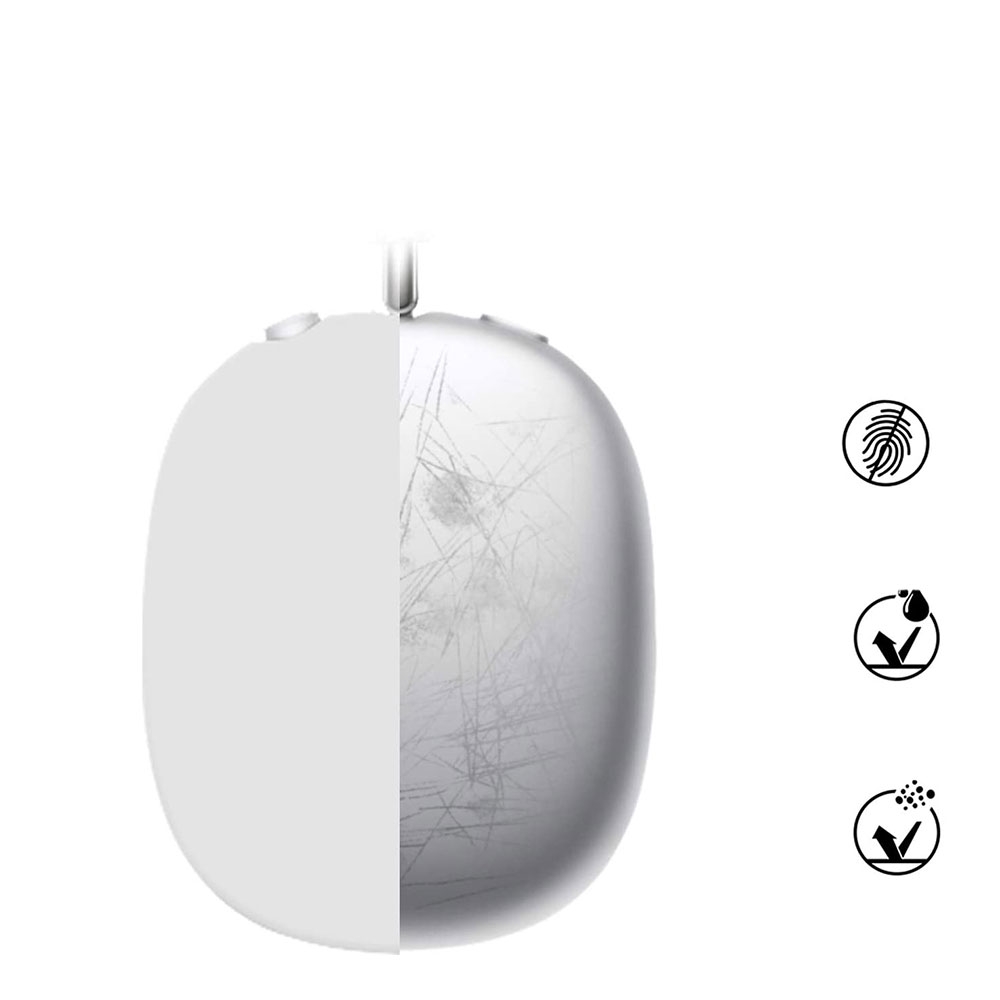 AirPods Max Silikon Hülle Schutz Abdeckung - Weiss