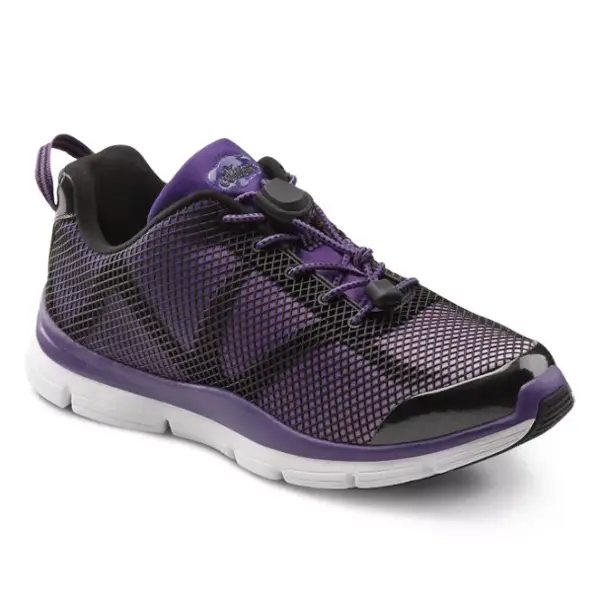 Sapatos Dr. Comfort Katy Comfort, tamanho 39, roxos