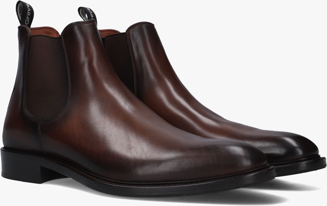 bruine greve chelsea boots piava 4757