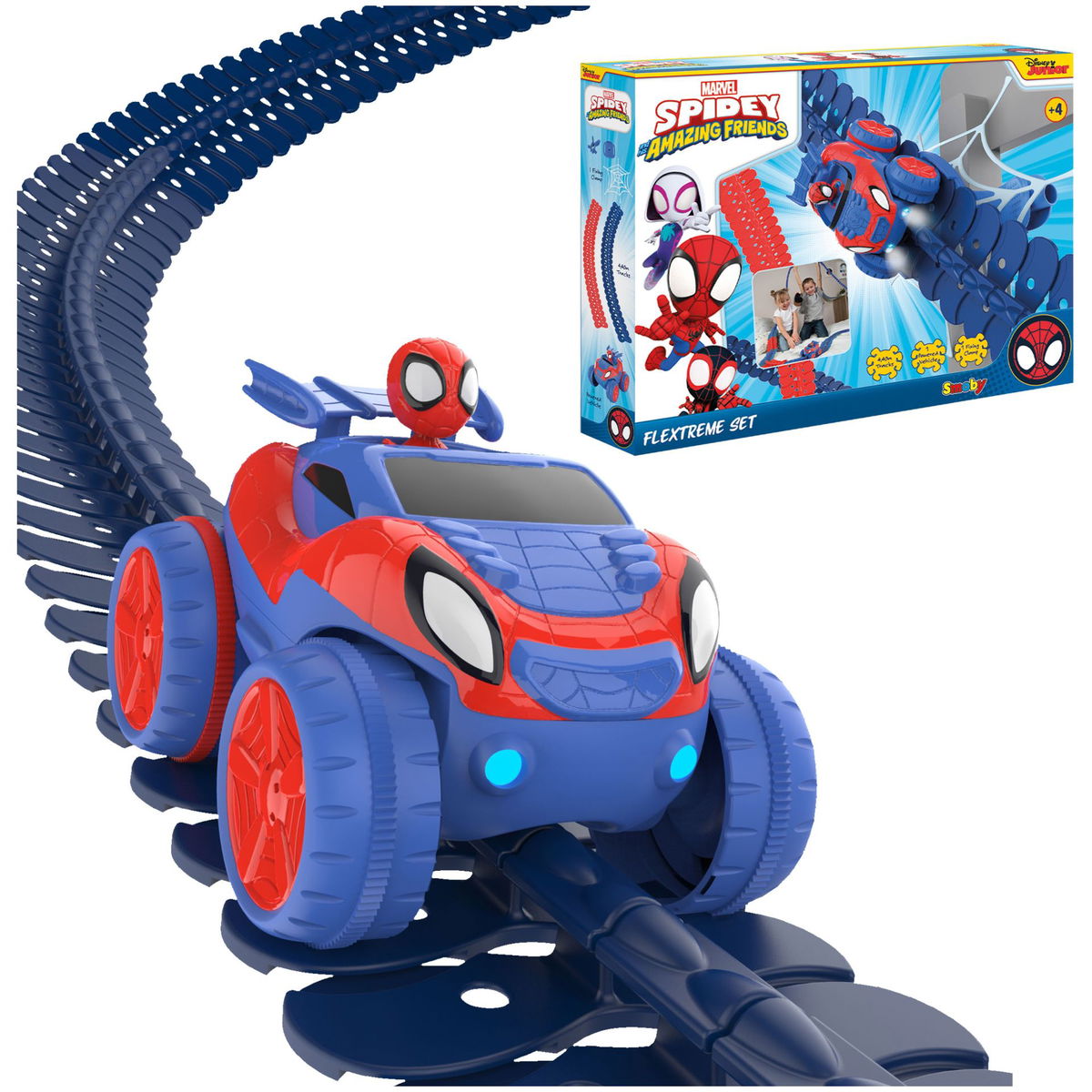 SmobySmoby   Spidey Flextreme Rennbahn Set