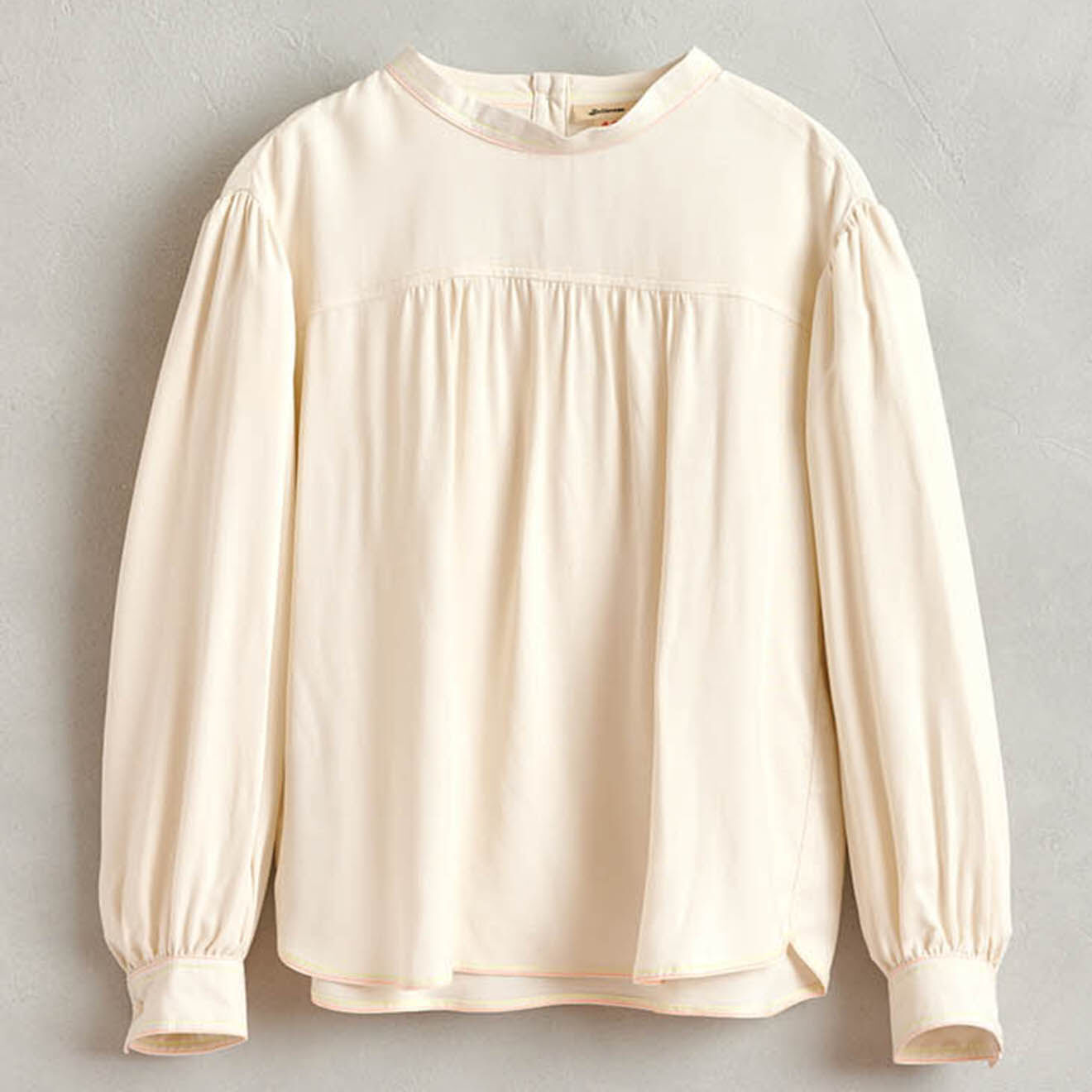 Bellerose Blouse Impress fluide écrue