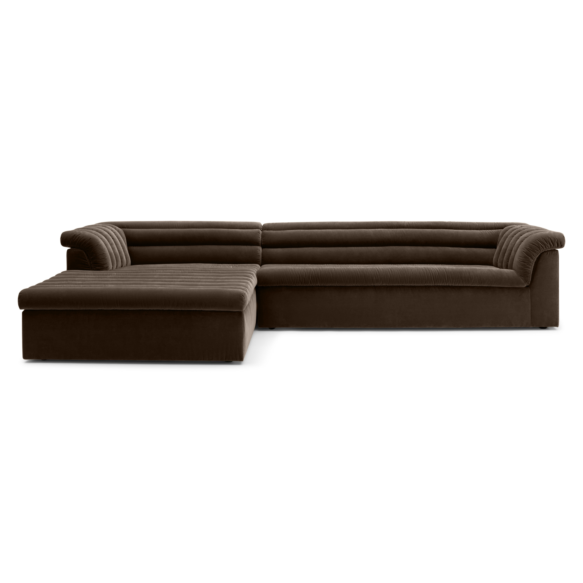 Hoekbank Marilyn royal brown links