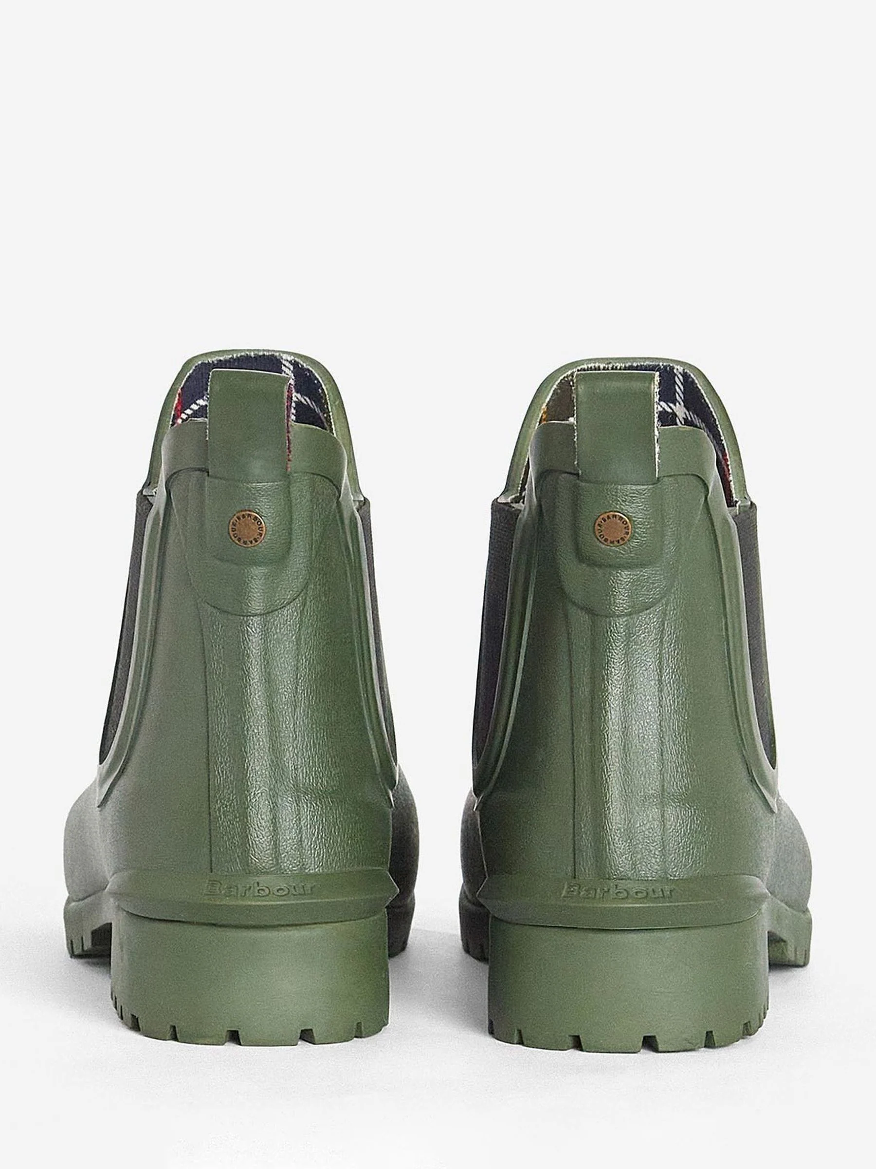 Groen - Barbour® Wilton Chelsea Wellington laarzen