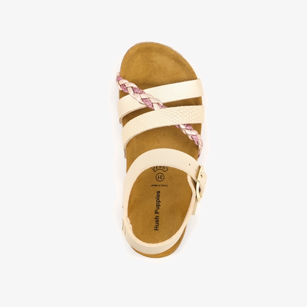 Hush Puppies meisjes bio sandalen goud roze