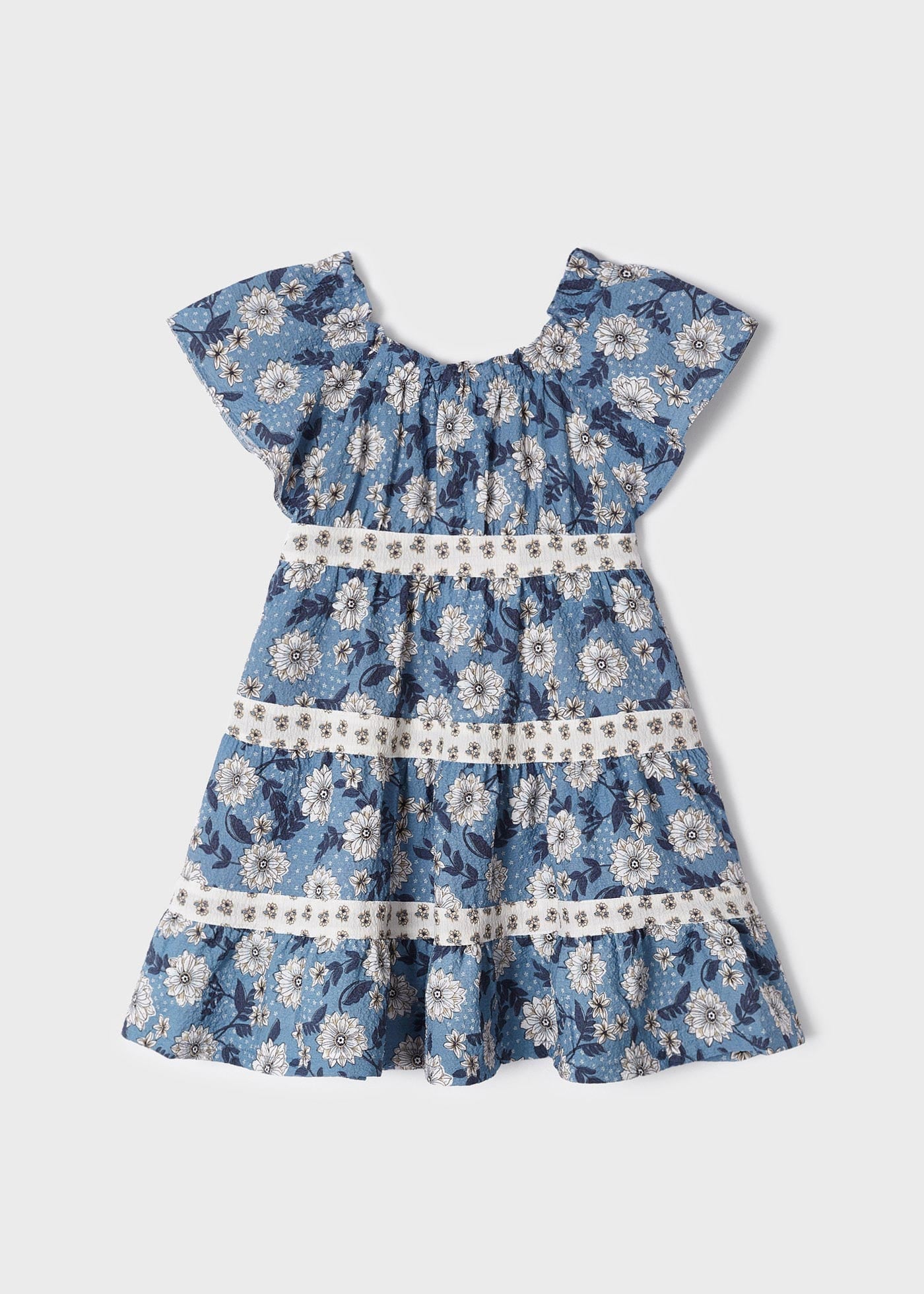 Vestido estampado para meninas