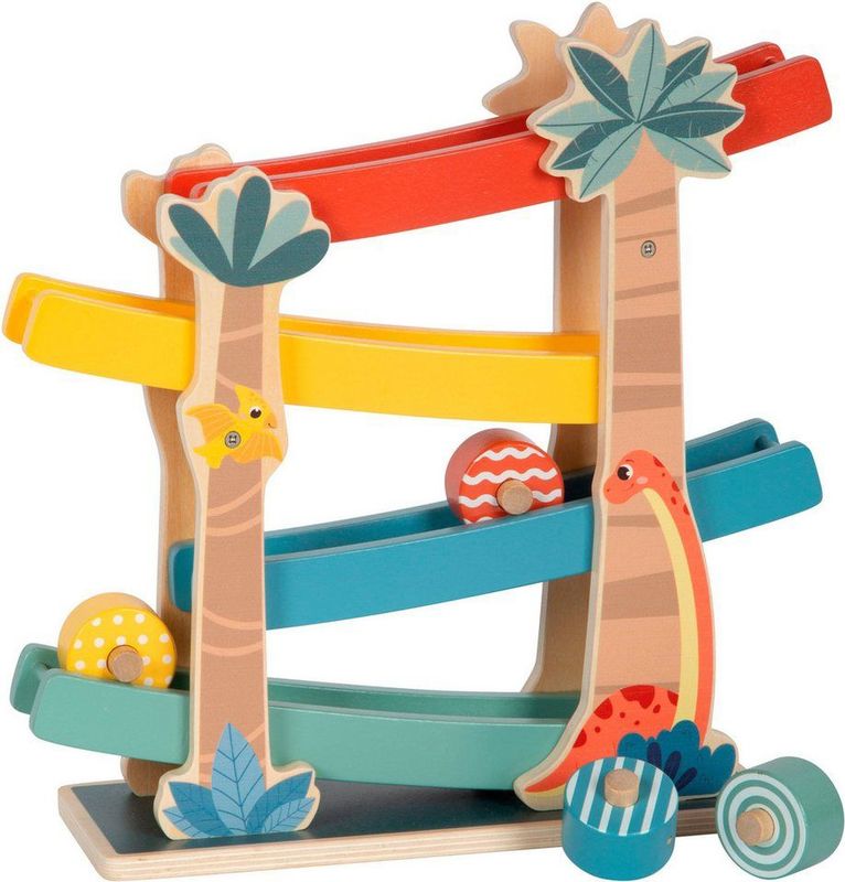 small foot - Dino - Knikkerbaan - FSC® 100% Gecertificeerd Hout - Voor Kinderen