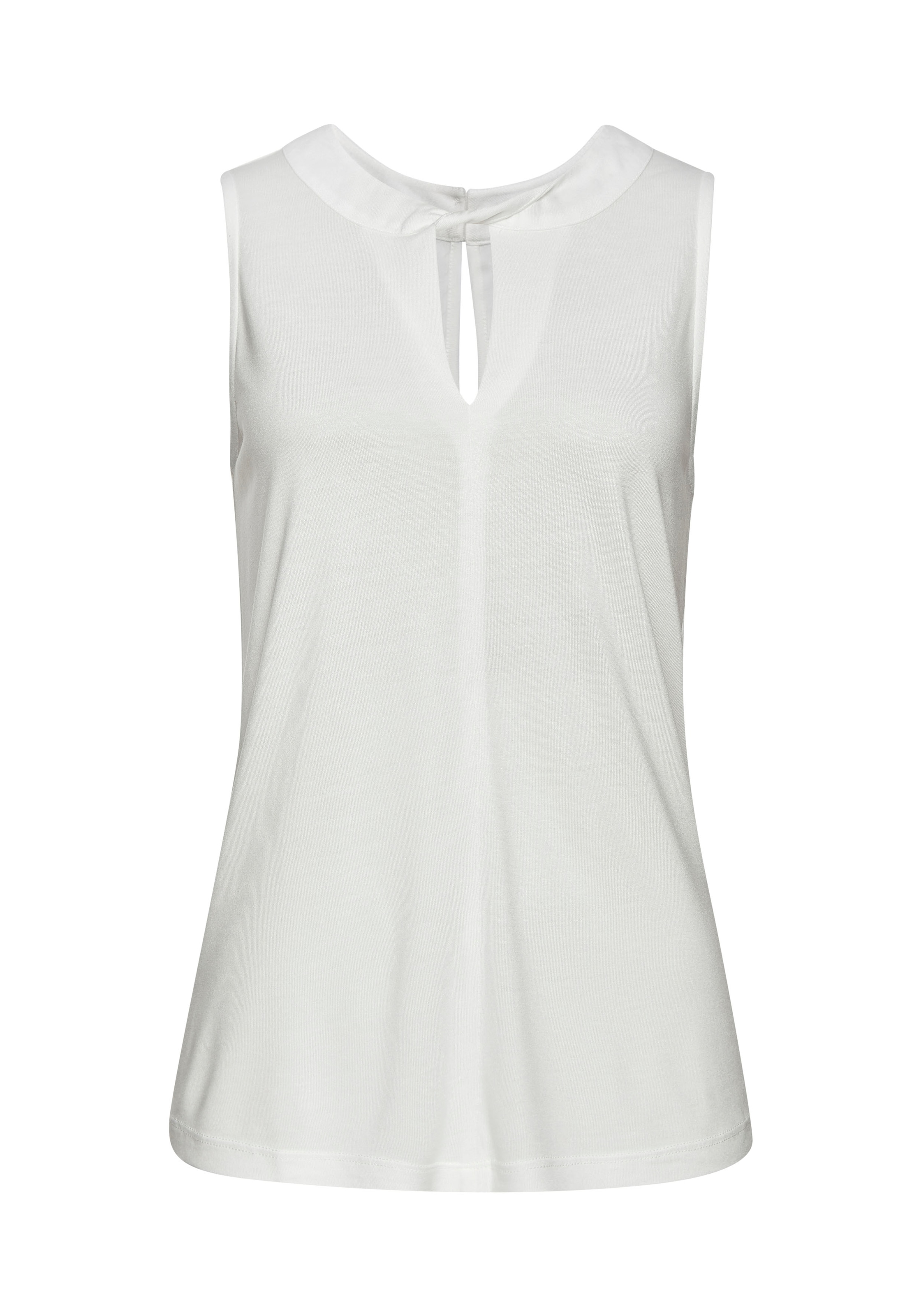 Vivance Tanktop , mit besonderem Ausschnitt, schlichtes Sommertop, casual