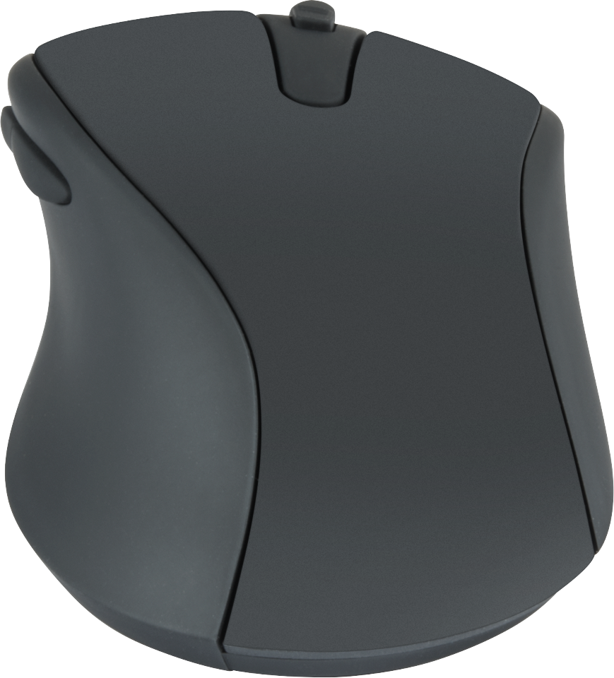 Speedlink - AXON Silent & Antibacterial Rechargeable Mouse - Wireless, USB-A/-C, rubber-black