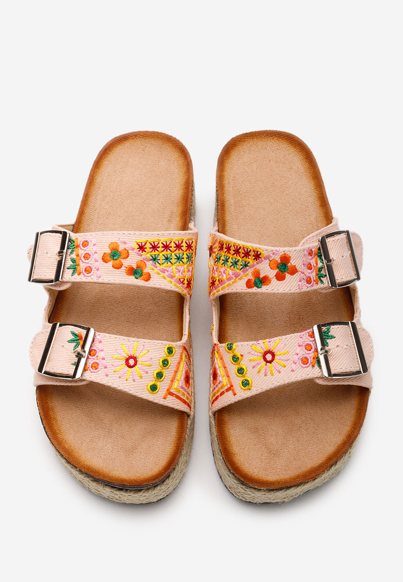 Mules femme roses Jeanette V2