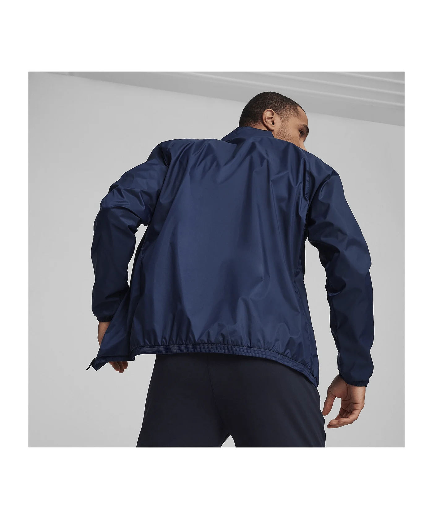 PUMA teamGOAL Allwetterjacke Blau Weiss F06