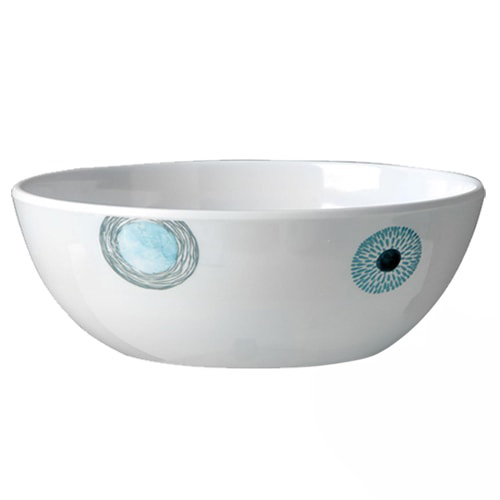 Saladier Mélamine 23,5cm Deep Sea base anti-dérapante BRUNNER