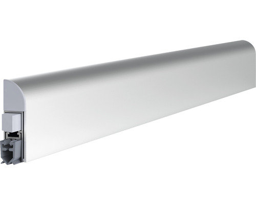 Athmer deurrubber Wind-Ex 1-310, enkelzijdig, lengte 860 mm, aluminium, zilver geanodiseerd