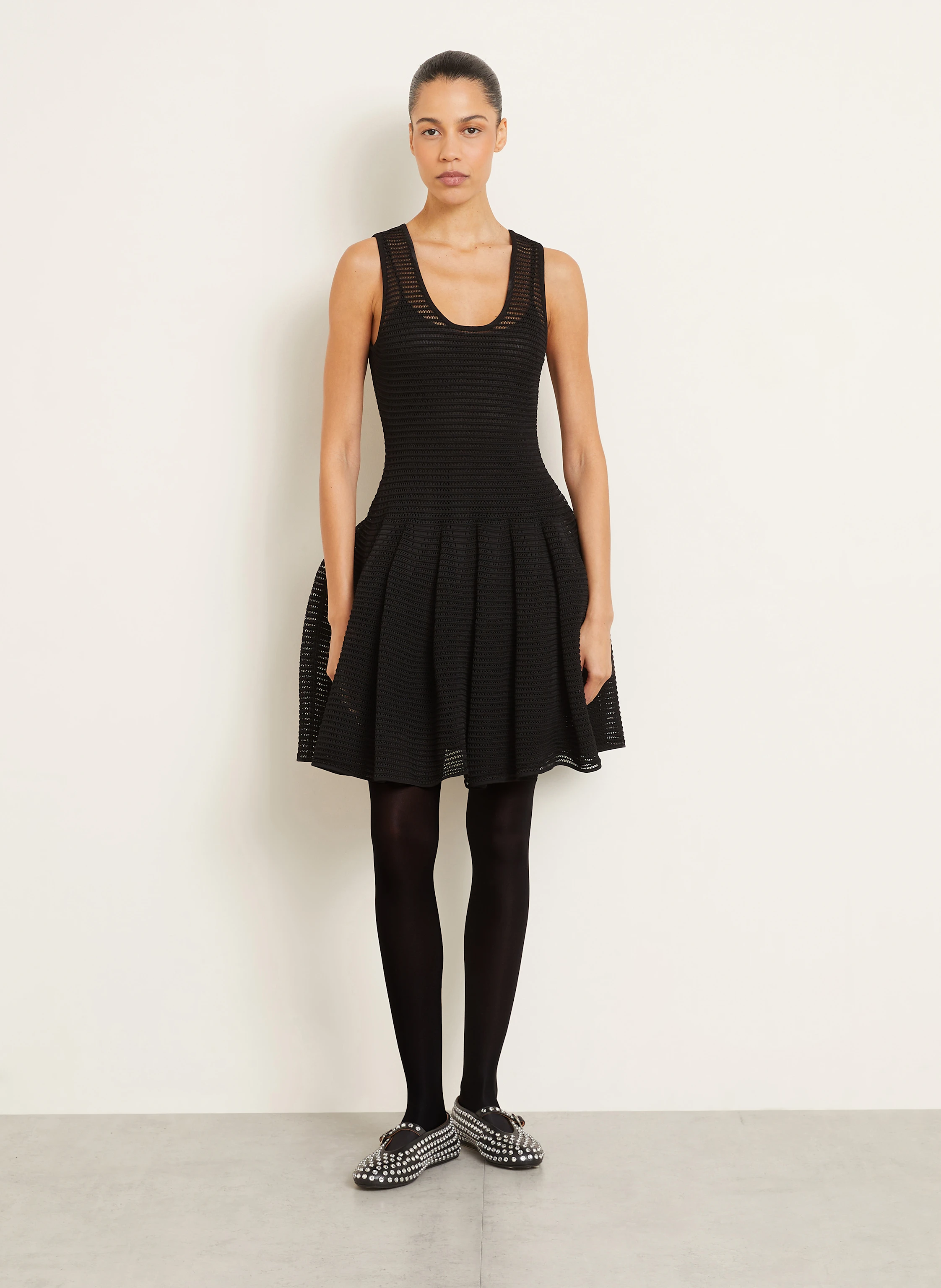 ALAÏA Häkelkleid