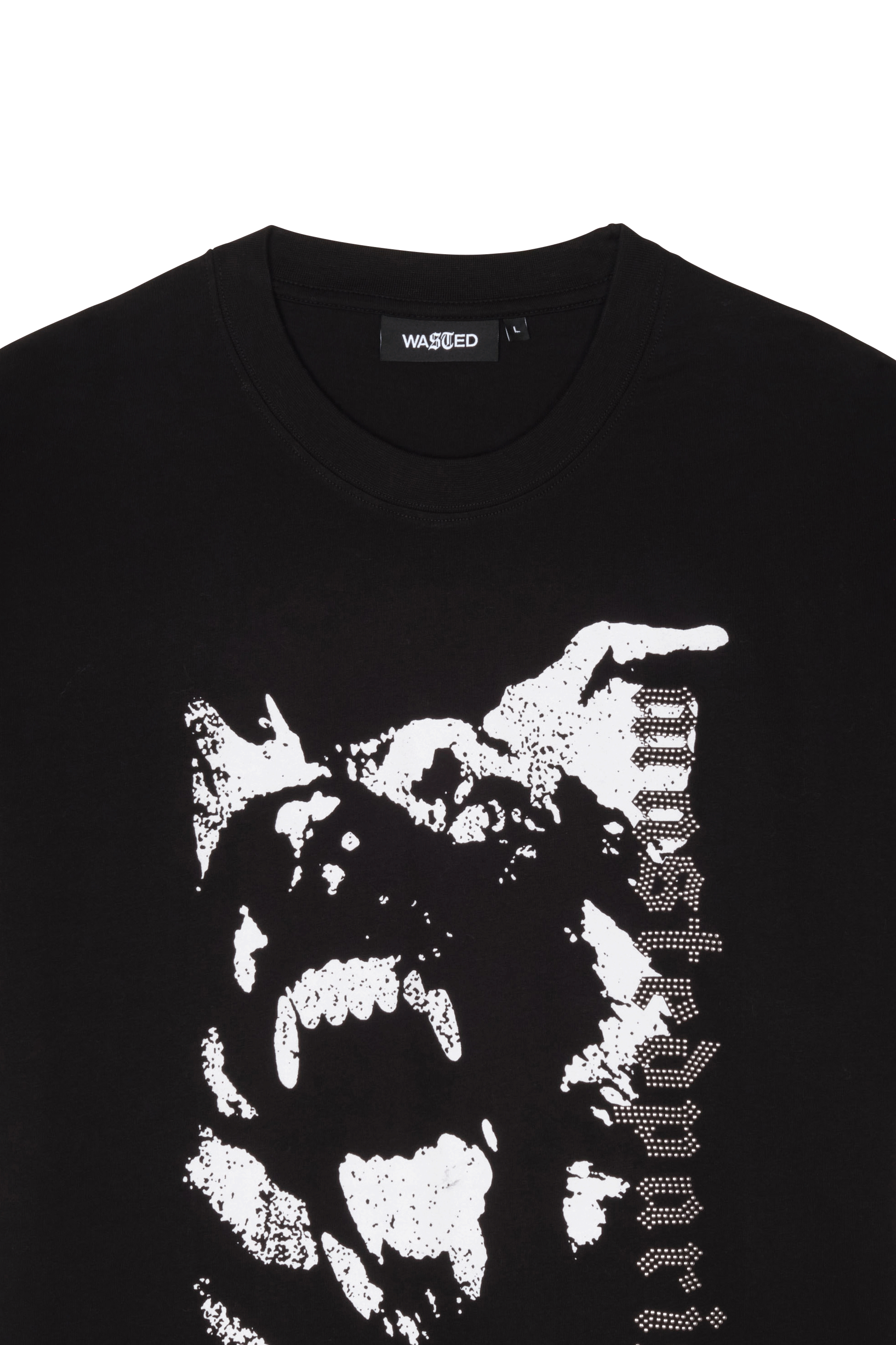 WASTED T-shirt Noir