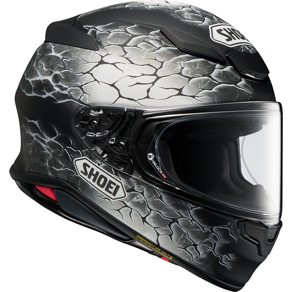 Shoei - Casque NXR2 Gleam TC-5 / Noir / Gris Clair