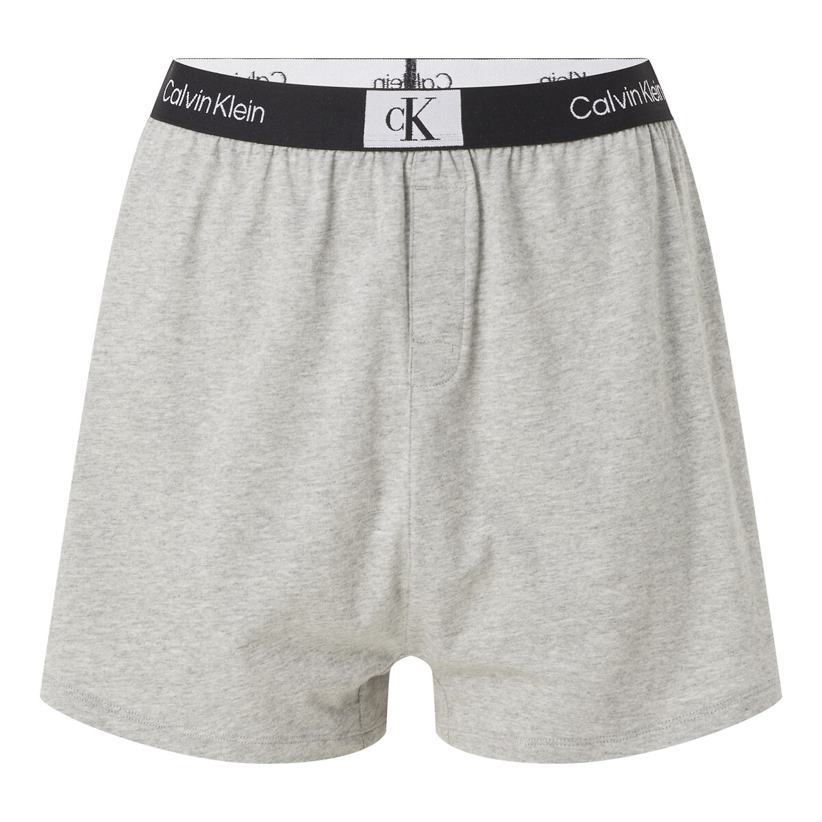 CALVIN KLEIN ROUPA ÍNTIMA<br>Shorts de pijama em algodão