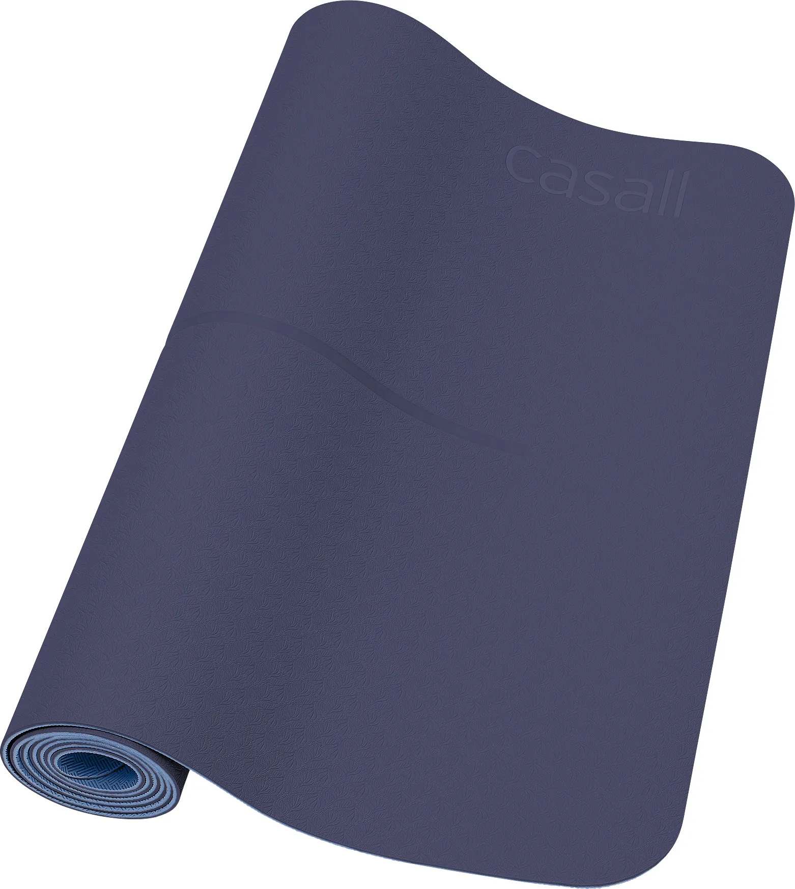 Casall Yoga Mat Position 4 mm Purple Eclipse/Blueberry Mist